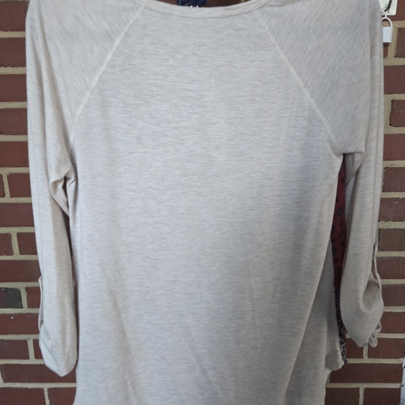 Jolt Women's Red and Blue Long Sleeve Top - Picture 2 of 2